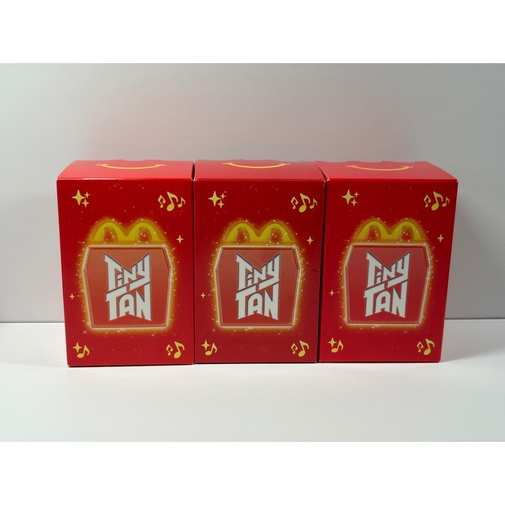 McDonalds TinyTAN x BTS Happy‎ Meal Toy Bundle #8, #9, and #10 Encore Edition